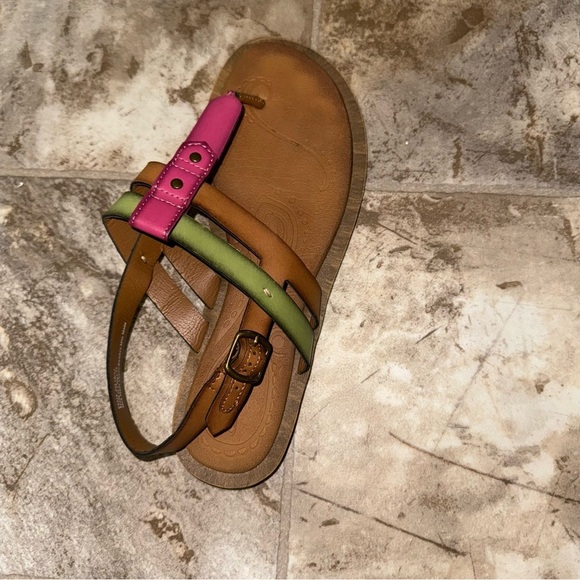 Women’s Clarks Multi Color Thong Style Slingback Sandals Shoes Size8 Style 64428 - Picture 7 of 13